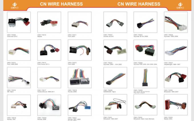 Automotive 16 Pin Stereo Harness Elektronisch Voor Audi BMW Ford Vemo 1