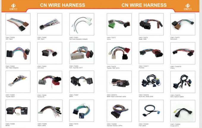 Automotive 16 Pin Stereo Harness Elektronisch Voor Audi BMW Ford Vemo 3
