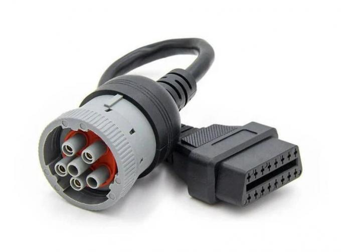 6 Pin Automotive Wire Harness Assembly Vrouwelijke verlengkabel 2
