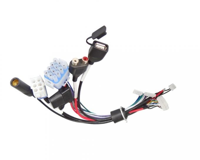 Auto bedrading Harness Assembly Lengte 150mm Entertainment OEM FCC certificaat 1