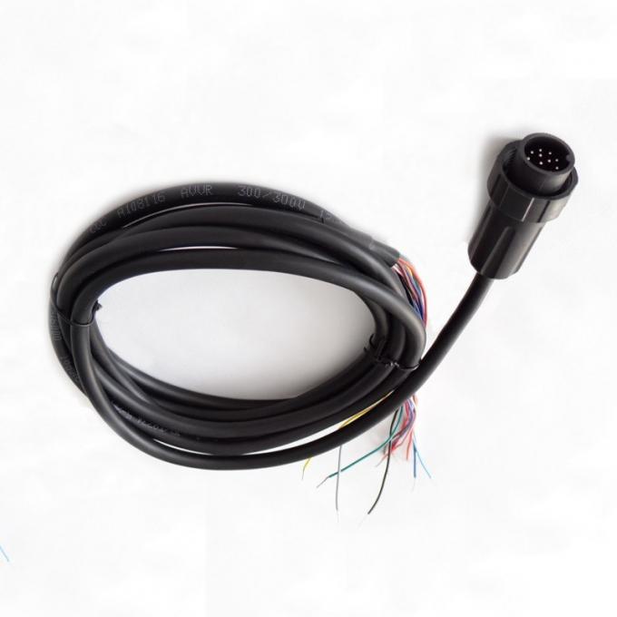 ISO elektrische bedrading Harness Kabel Assemblage 9 Kernen Mini DIN 9 Pin 0