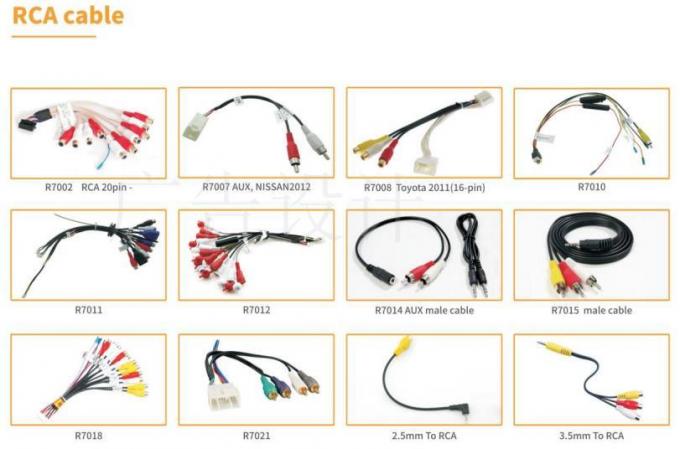 Vervaardiging Verscheidenheid van kabeldraadassemblages Custom Automotive Audio Wiring Harness 2