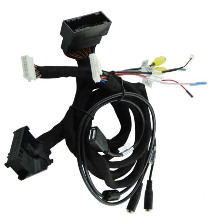 Aanpassen draadgordel Kabel High End Power Gordel Vervanging Reverse Camera Draadgordel Front View Connect 0