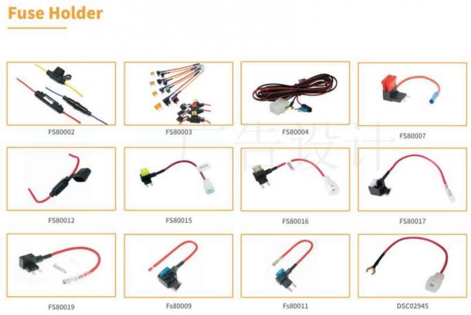 Micro-Automotive Fuse Adapter Kit 12V 15 AMP Blade Fuse Holder 5