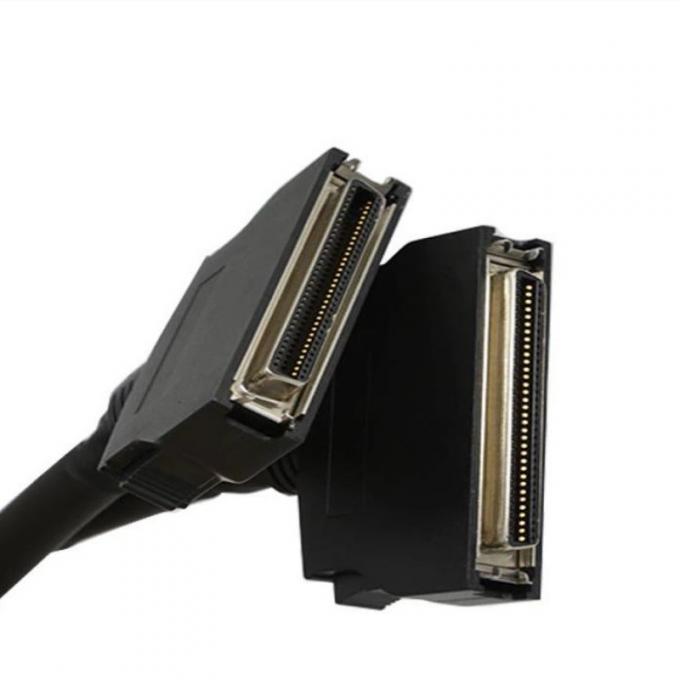 Aanpassen draad harnas assemblage D SUB kabel afgeschermd koperdraad SCSI kabel 2