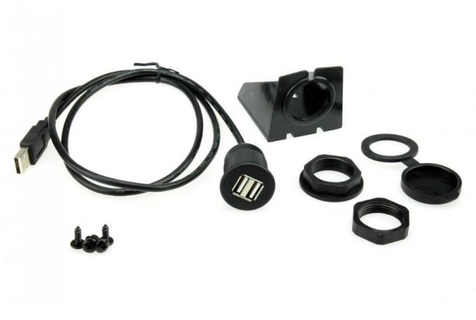 Dual Dashboard USB Flush Mount -Ctuniusb. 5