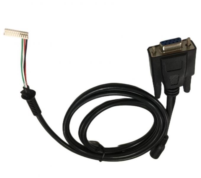 Ronde kabeldraad harnesses 2.54mm 4 pin naar DB9 Vrouwelijke RS232 naar HMI 4