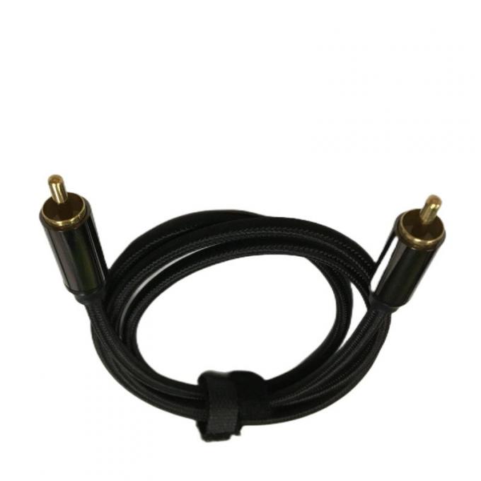 3.5mm Custom Cable Assembly Man to Man Auxiliary Aux Cord Stereo HiFi Cable 1
