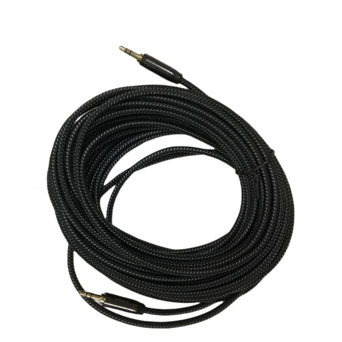 Professionele aangepaste draadband gevlochten Aux Heavy Duty Audio kabel 3