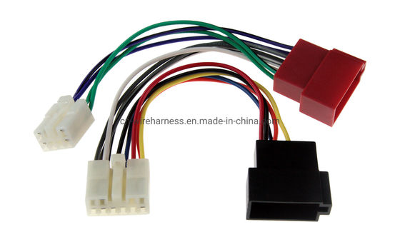 TUV Custom of Wholesale Wire Harness Adapter Ronde elektrische voor stereo CD-speler
