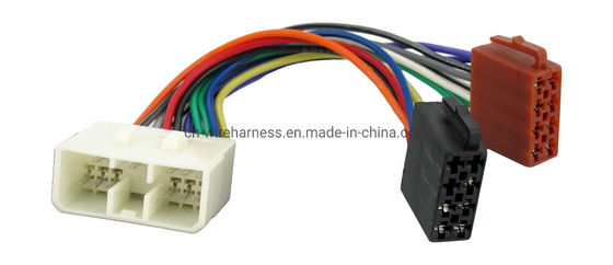 TUV Custom of Wholesale Wire Harness Adapter Ronde elektrische voor stereo CD-speler