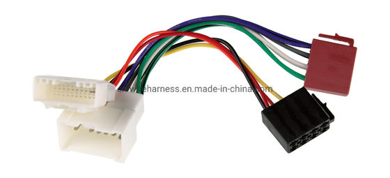 TUV Custom of Wholesale Wire Harness Adapter Ronde elektrische voor stereo CD-speler