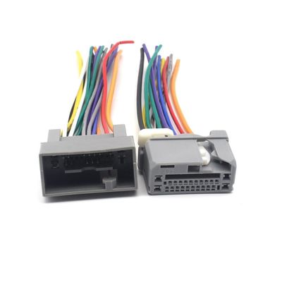 12V audio bedrading harness adapter aangepast auto auto radio draad harness