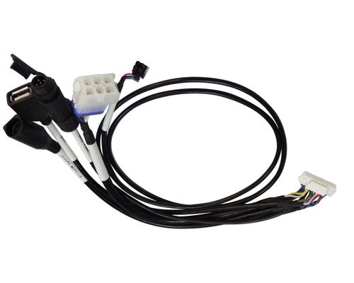 CE elektrische kabel assemblage Custom Marine Grade Draad harness Zwart