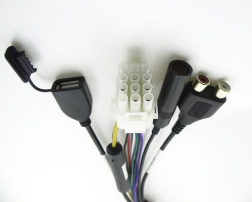 12 pin elektrische bedrading harnas Customized Automotive elektrische harnas