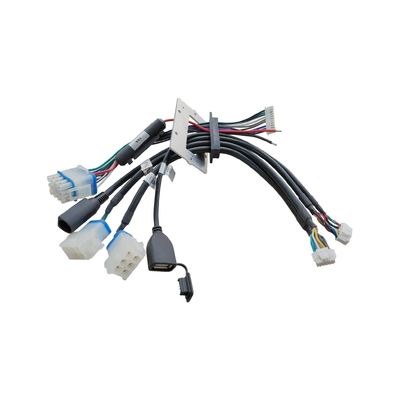 Gepersonaliseerd Plug 12 Pin Stereo Harness Nieuwe Energie Pigtail Waterdicht