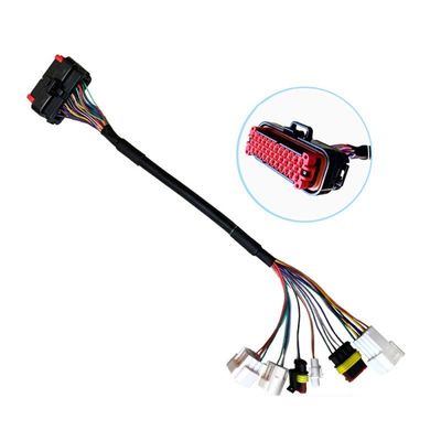 Professionele productie kabel oplossing lange duurzaamheid motor bedrading harnas voor BMW