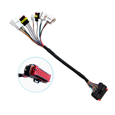 Professionele productie van bedradingsbanden op maat OBD-Y-kabel 2 Man tot Vrouw Splitterkabel