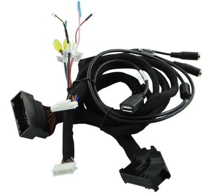 Aanpassen draadgordel Kabel High End Power Gordel Vervanging Reverse Camera Draadgordel Front View Connect