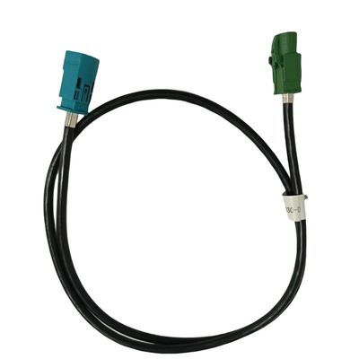 Vrouwelijke naar mannelijke auto HSD LVDS kabel assemblage 80cm Vm Skoda Tiguan
