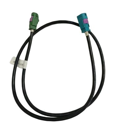 Vrouwelijke naar mannelijke auto HSD LVDS kabel assemblage 80cm Vm Skoda Tiguan