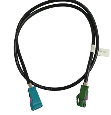 Vrouwelijke naar mannelijke auto HSD LVDS kabel assemblage 80cm Vm Skoda Tiguan