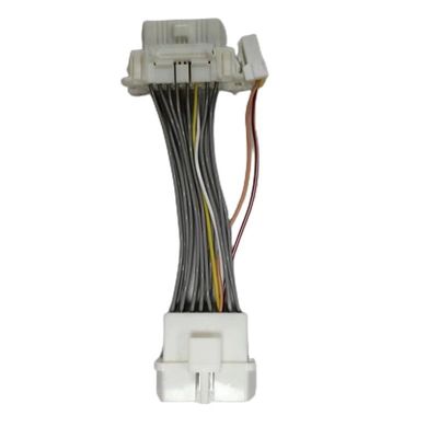 OEM Elektronische draad 1 tot 2 Verlenging OBD kabel Makkelijk in te pluggen Automobilische verlenging Een Split Twee OBD draad
