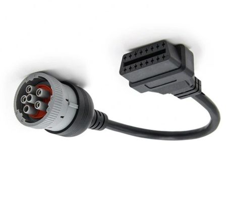 Zware trekker bedrading harnas 6 pin OBD kabel Adapter auto diagnostische kabel