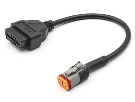 CE tractor bedrading harness 4 pin mannelijke OBD draad harness auto diagnostisch hulpmiddel