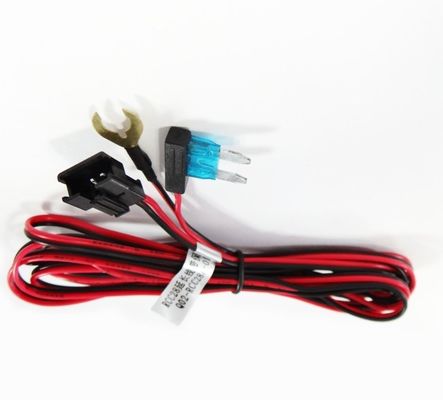 RoHS Automotive Power Cable Direct Wire 300V met lont Custom Power Cord Fuse Box