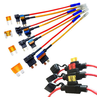 Micro-Automotive Fuse Adapter Kit 12V 15 AMP Blade Fuse Holder