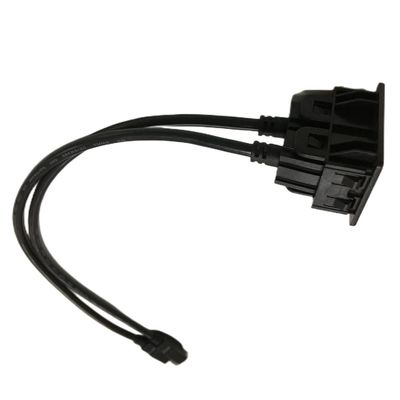 FCC Dual USB-kabel verlenging slot Mount Mitsubishi voor auto