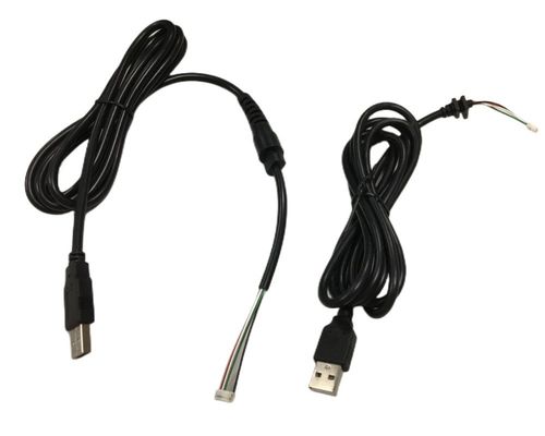 Ronde kabeldraad harnesses 2.54mm 4 pin naar DB9 Vrouwelijke RS232 naar HMI
