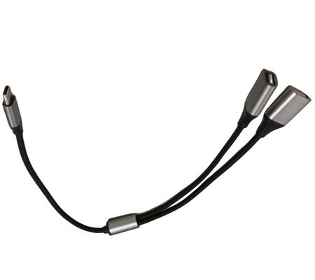 3m kabel draad harnassen assemblage 1 type C tot 2 USB 2 In 1 USB kabel