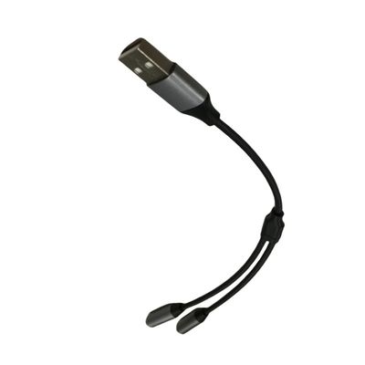 OEM Elektronisch Draad Harness Een USB tot Twee 3.5mm Koptelefoon Jack Adapter