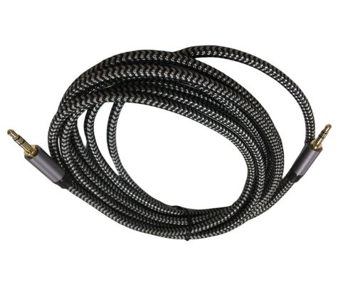 Professionele aangepaste draadband gevlochten Aux Heavy Duty Audio kabel