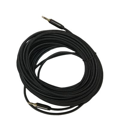 Professionele aangepaste draadband gevlochten Aux Heavy Duty Audio kabel