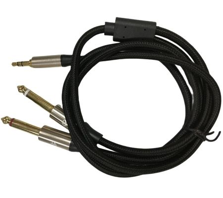 OEM Auto Wiring Harness Assembly Mono 6.5 Jack naar Stereo 3.5 Jack Audio kabel
