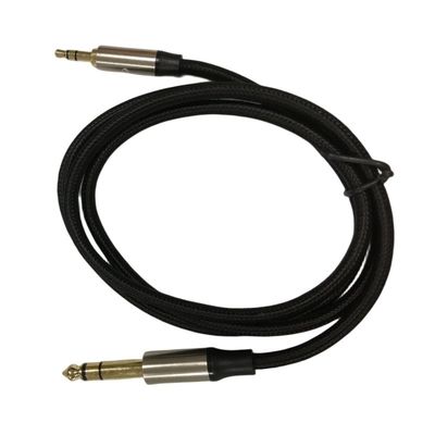 Heavy Duty Custom Wire Harness Man tot Man Aux 3,5 mm tot 6,35 mm Jack Audio Cable