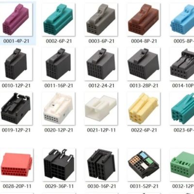 PVC-isolatie-kabeldraadbanden 2-50 pinnen Aanpasbare draadconnectoren