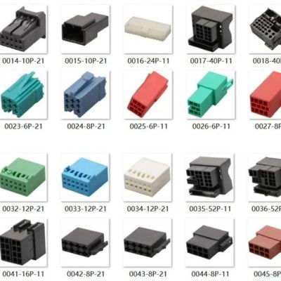 PVC-isolatie-kabeldraadbanden 2-50 pinnen Aanpasbare draadconnectoren