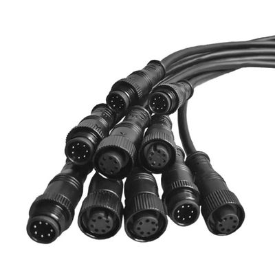 IP68 M12 waterdichte verlengkabel voor mijnbouw en onderwatertechniek