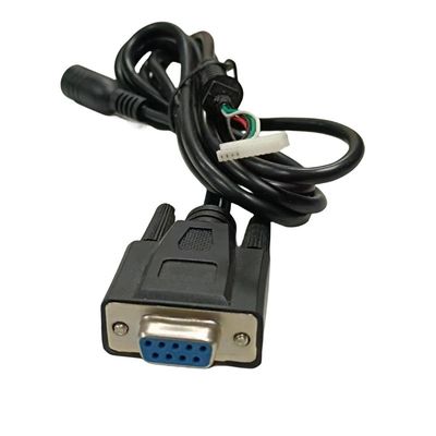 Aangepaste Dub-9 Pin Draad Harness met 4 Pin Printer Connector en AC Power Connector