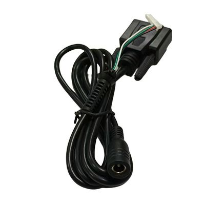 Aangepaste Dub-9 Pin Draad Harness met 4 Pin Printer Connector en AC Power Connector