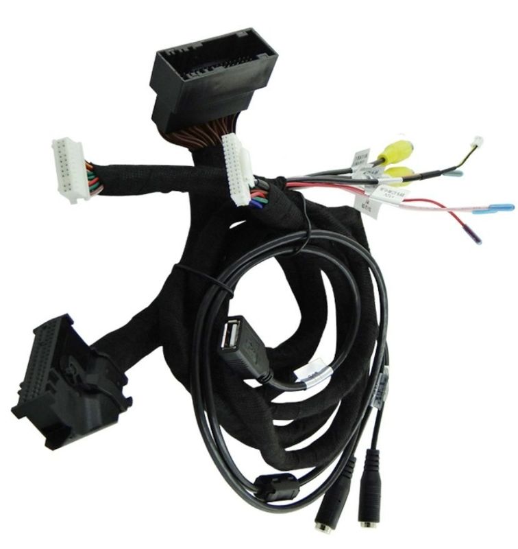 Aanpassen draadgordel Kabel High End Power Gordel Vervanging Reverse Camera Draadgordel Front View Connect