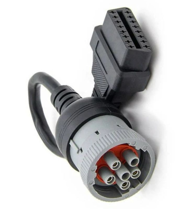 Zware trekker bedrading harnas 6 pin OBD kabel Adapter auto diagnostische kabel