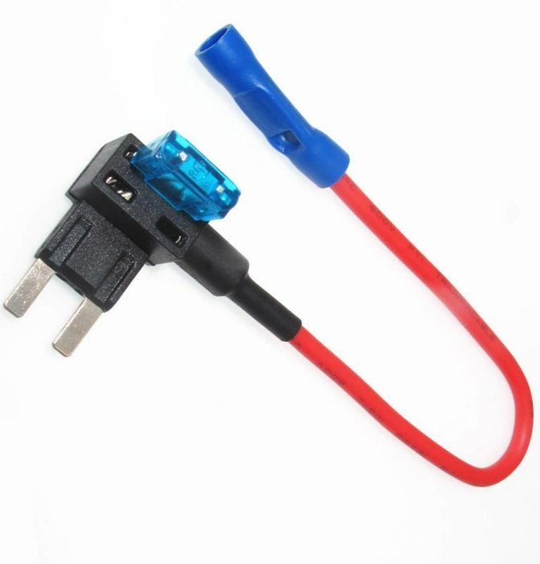Automobiele aangepaste draadband Mini Blade Fuse Add-A-Circuit Fuse Tap Adapter 12V