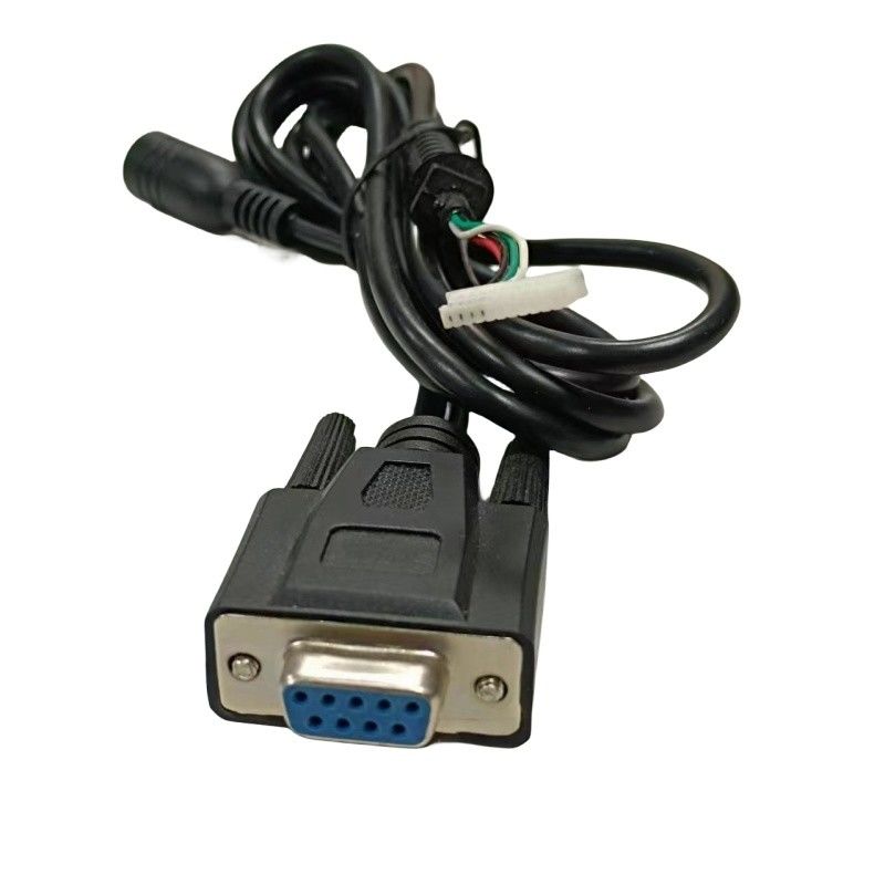 Aangepaste Dub-9 Pin Draad Harness met 4 Pin Printer Connector en AC Power Connector